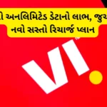 Vi New Recharge plan: હવે માણો અનલિમિટેડ ડેટાનો લાભ, જુઓ Vi નો નવો સસ્તો રિચાર્જ પ્લાન